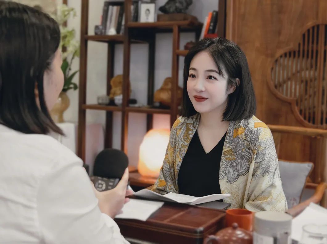 陈劢接受央广大湾区之声记者采访